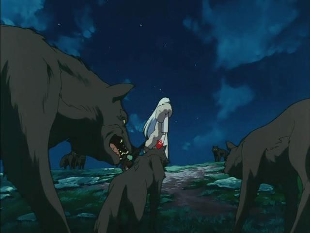 Otaku Gallery  / Anime e Manga / Inu-Yasha / Screen Shots / Episodi / 005 - Sesshomaru, il glaciale principe dei demoni / 010.jpg